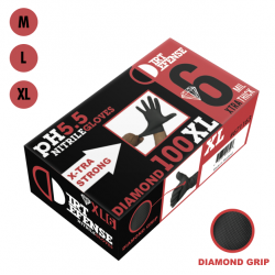 Dirt Defense 6mil Nitrile Gloves 100 pack X-Large w/Diamond Grip